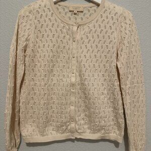 Sézane Off White Cardigan